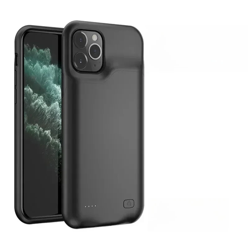 6000mAh Portable Battery Charger Cases for IPhone 11/11Pro/11 ProMax External Battery Power Bank
