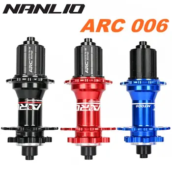 Náboje jízdních kol Náboje pro horská kola ARC MT006, 4 ložiska NBK, 28/32/36 děr, 6šroubová kotoučová brzda, 8–11 rychlostí, 4 západky, 3zubý design 8 nejlepší prodej Cubo oblouk mt006 - №8