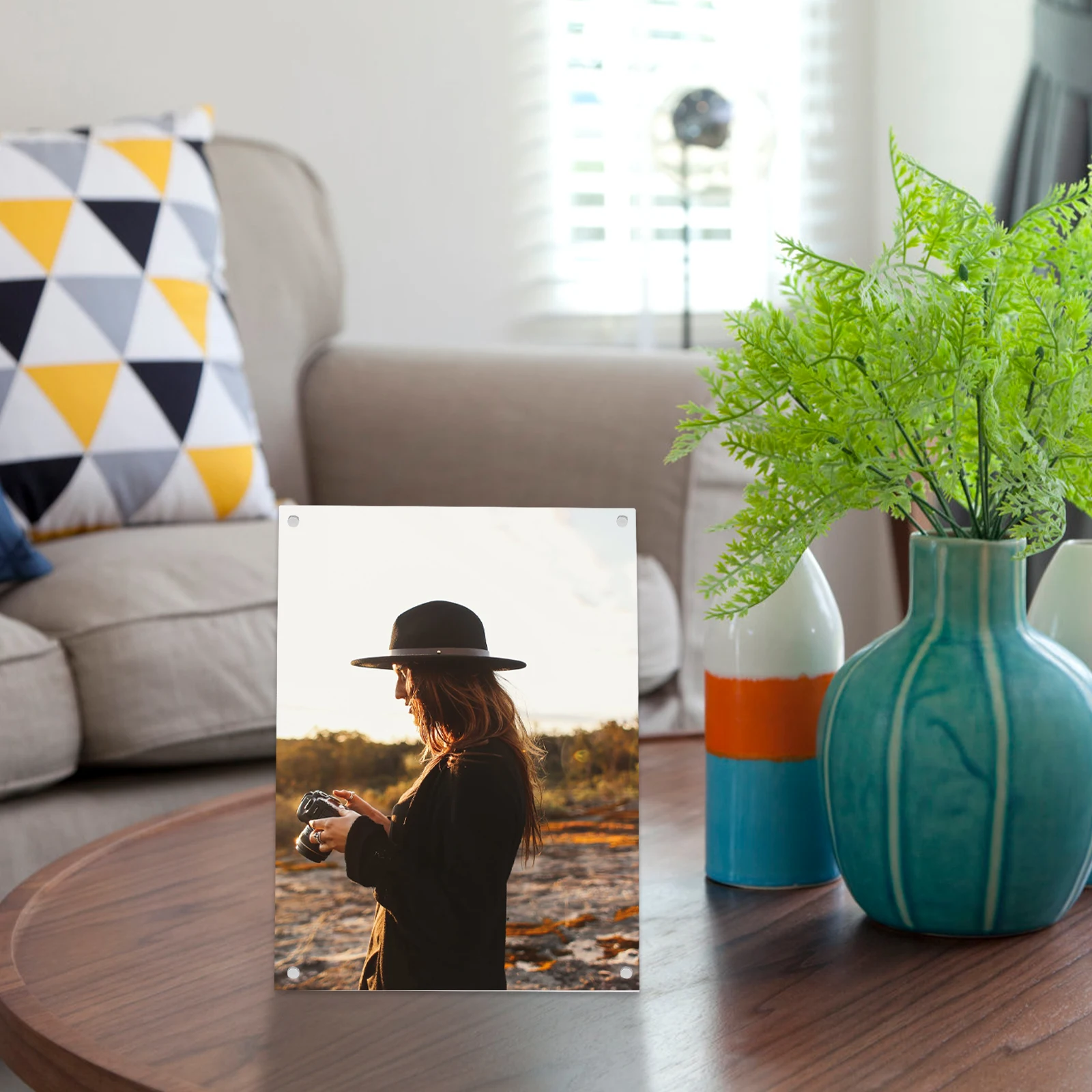 

Acrylic Certificate Display Frame Transparent Design For Photo Medal Award Business License Desktop Picture Holder Decorative