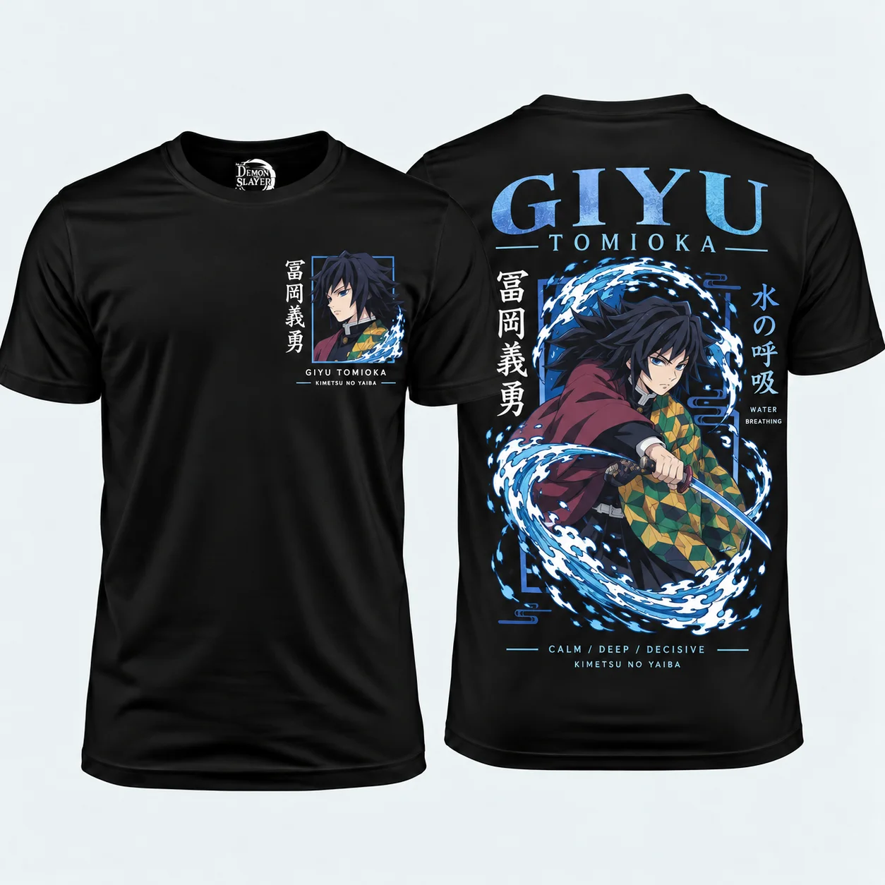 Rengoku Demon Slayer Anime Cartoon Oversized T-Shirt Men's Women's Retro Edgy Graphic Print Short Sleeve Streetwear Top
