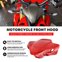 Motorcycle accessory,windshield deflector, front hood,for Ducati Street Fighter V4 Street Fighter V4 S V4S 2018-2024