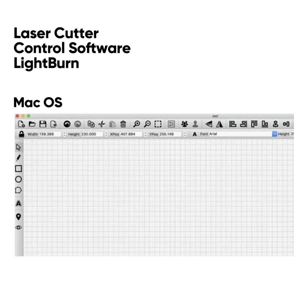 Lightburn Gcode License Key Control Software For Laser Engraver cutter  Machine