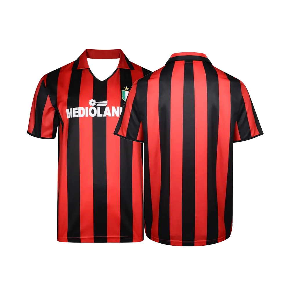 Italy Retro Classic Football Training Jerseys Sports Jerseys Must-have Jerseys For Fans Milan City 3D Printed Champion Jerseys