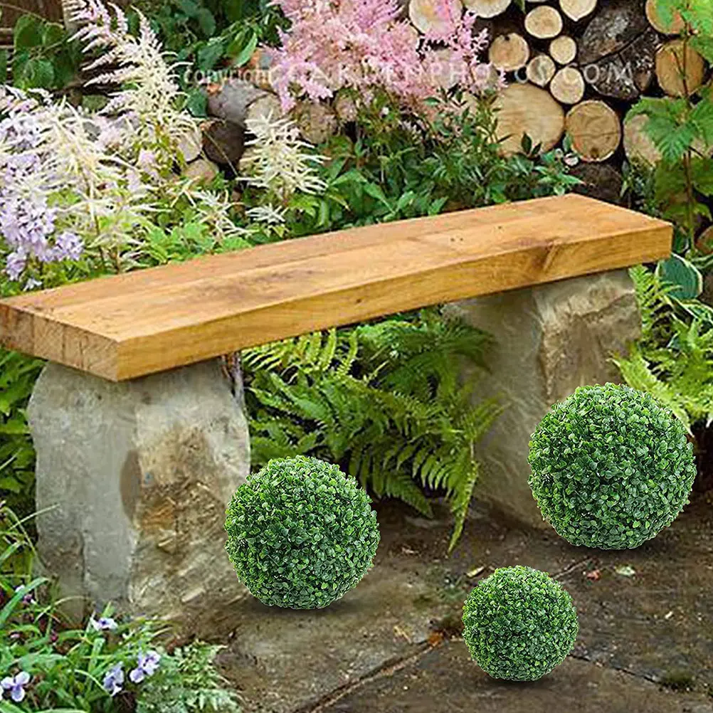 

Artificial Hanging Grass Ball Topiary Ball Ceiling Decor for Hall Mall Home DIY Party Supplies Indoor Outdoor Party Supplies