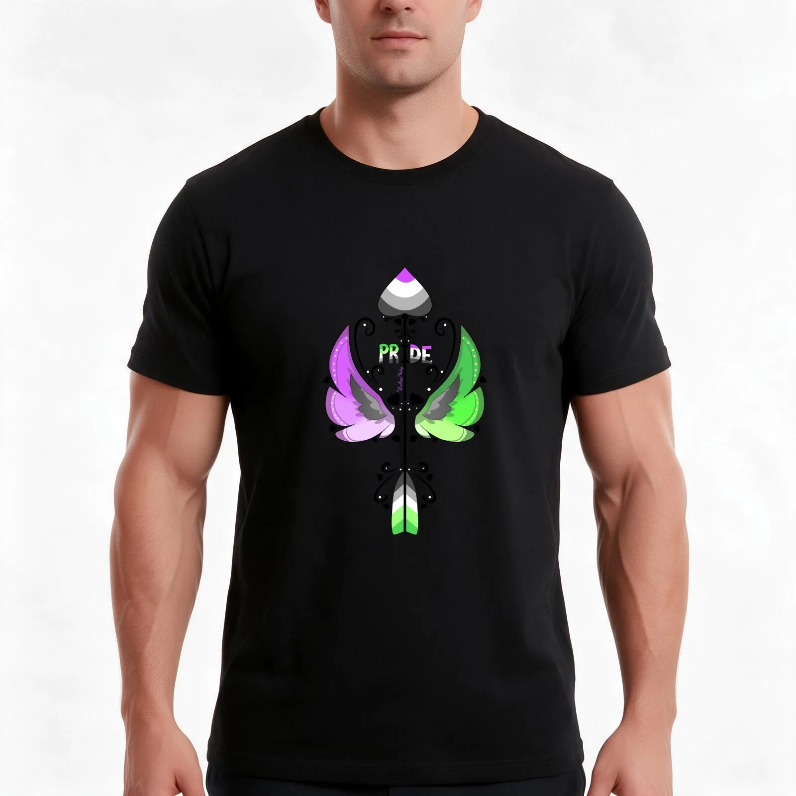 Arrow Ace T-Shirt, Summer Casual Cotton Tee, Oversized Streetwear Tops, Vintage Graphic Print, Loose Fit Short Sleeve
