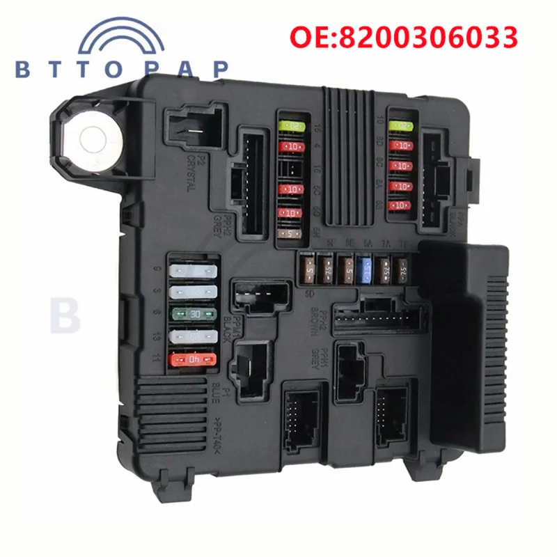 8200306033 Engine Fuse Box For Renault Megane II Scenic Series Models Automotive Spare Parts 8200306032 5118399300 8200262385