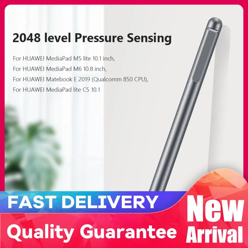 

Smart Active Capacitive Stylus 2048 Pressure Sense Drawing Stylus Pen High Sensitivity Lightweight for HUAWEI M-Pen Lite AF63
