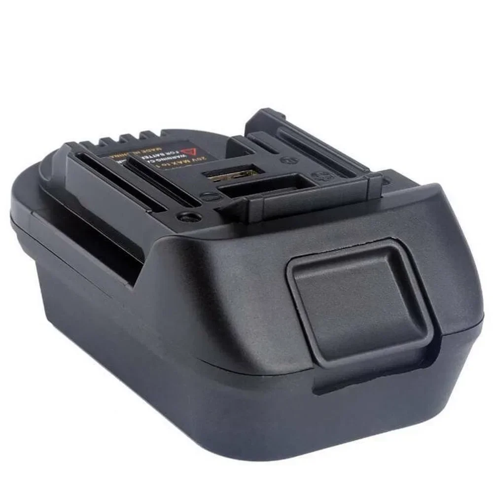 Imagem -06 - Conversor Adaptador de Bateria para Milwaukee Dewalt 20v Li-ion Battery Converter para Makita 18v Tools Dm18m