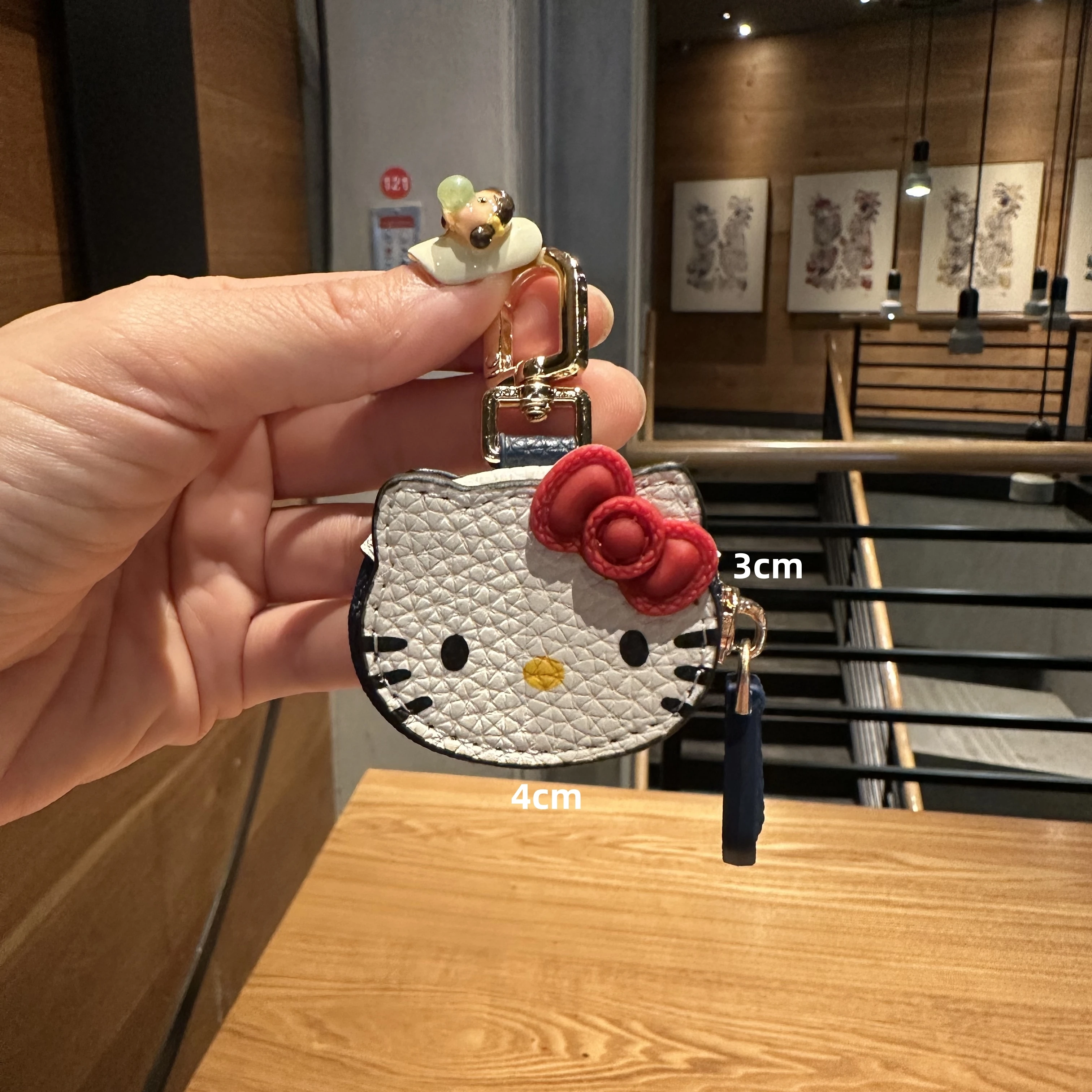 Hallo Kitty süße Sanrio Cartoon Katze Tasche Anhänger Kuromi Mini Schlüsselanhänger Puppe Yugui Hund Auto Schlüsselanhänger Mädchen hängende Verzierung Kawaii