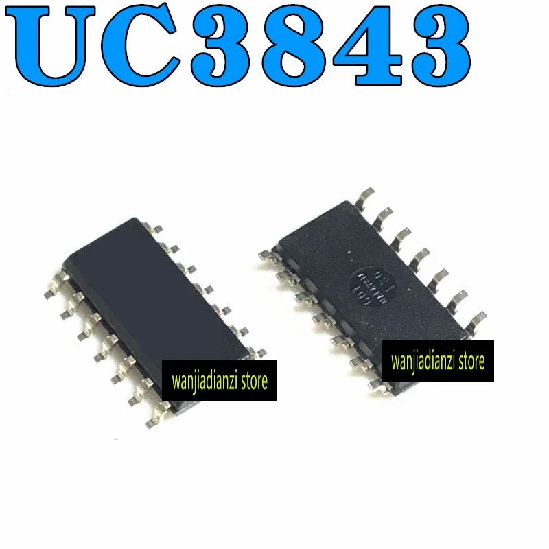 5pcs original UC3843 UC3843AD UC3843D ADR2G ADG BDG ADR  SOP14  SOP16 spot new high-performance current mode controller, inve