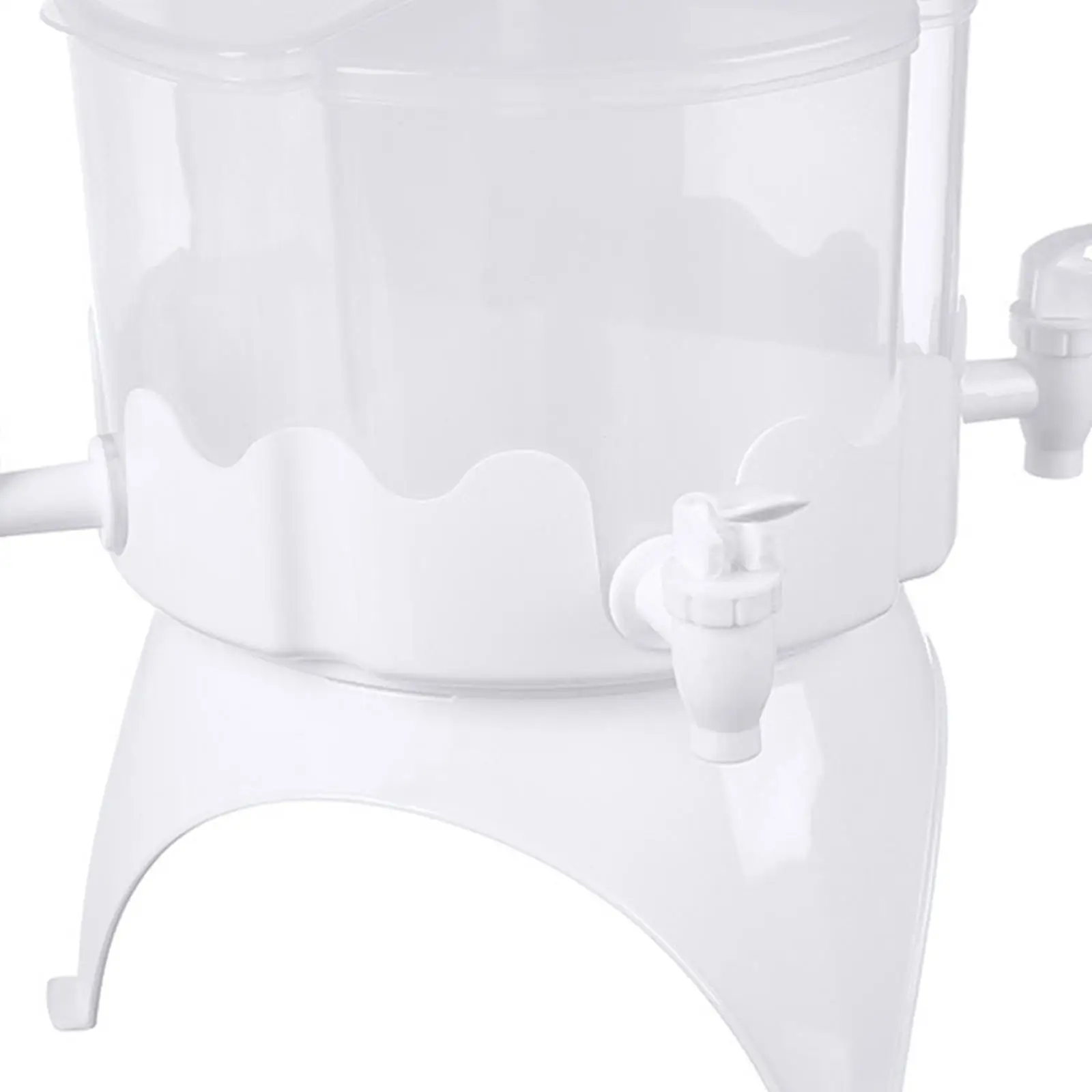 

Refrigerator Cold Kettle Large Capacity Drink Jug Bucket Dispenser Rotating 4L Juice Jug for Home Daily Use Bar Wedding Party