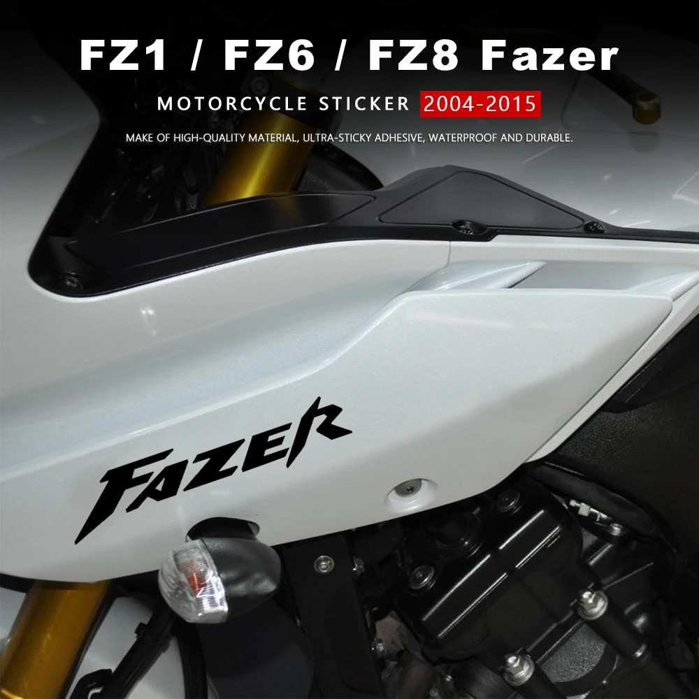 オートバイステッカー防水デカールFZ1 fazerヤマハFZ8 FZ6 fazer S2 FZ1S FZ6S FZ8Sアクセサリー2004-2015 2012 2013 2014