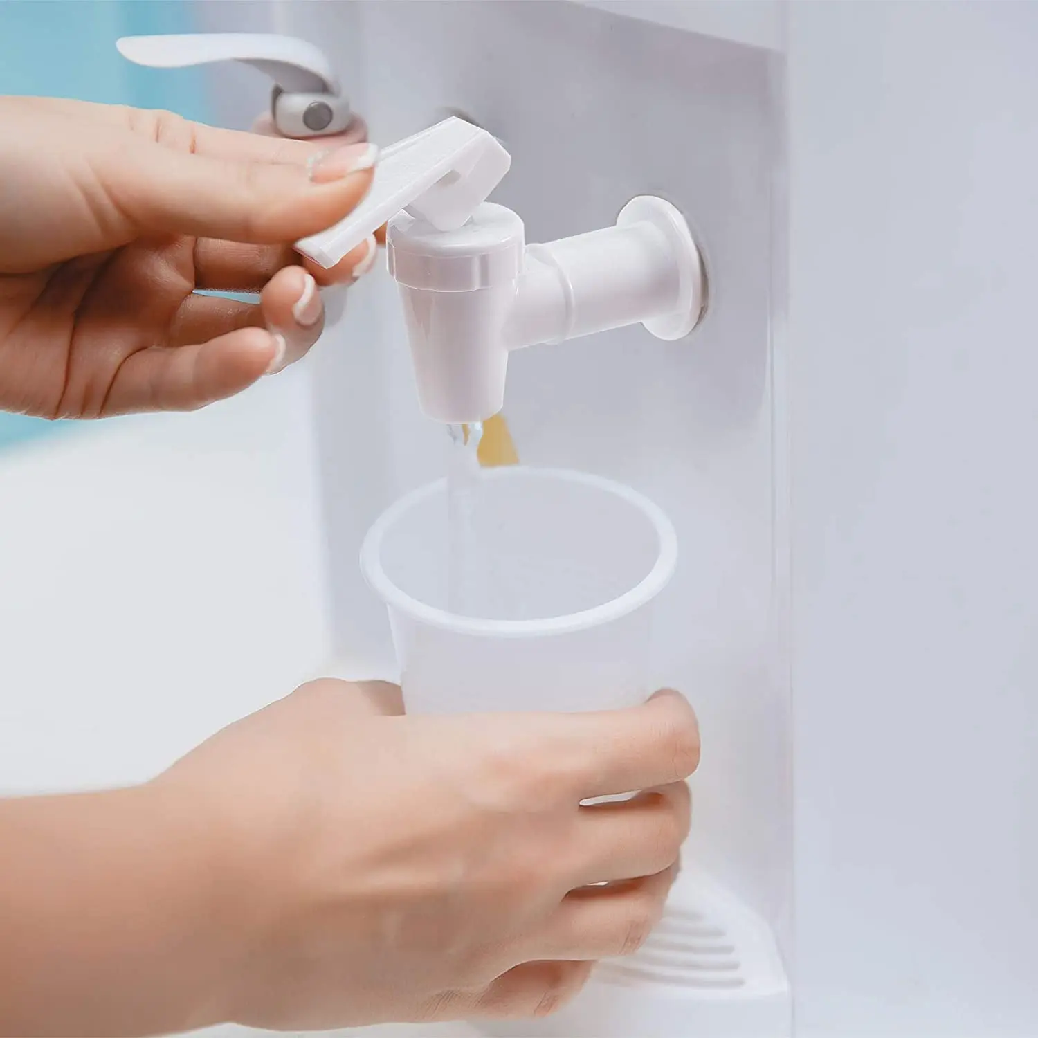 4 set keran pendingin pengganti botol air kendi, keran Dispenser Spigot keran air minuman tuas Tuang katup Dispenser