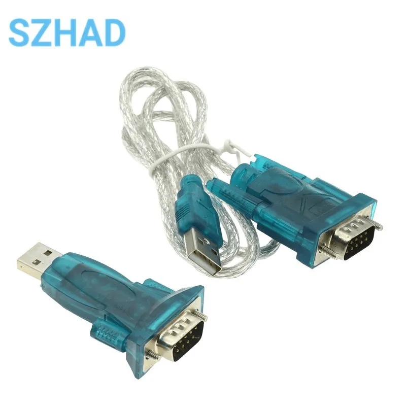 HL-340 HL340 New USB to RS232 COM Port Serial PDA FT232 9 pin DB9 Adapter support WIN11 Compatible CH340