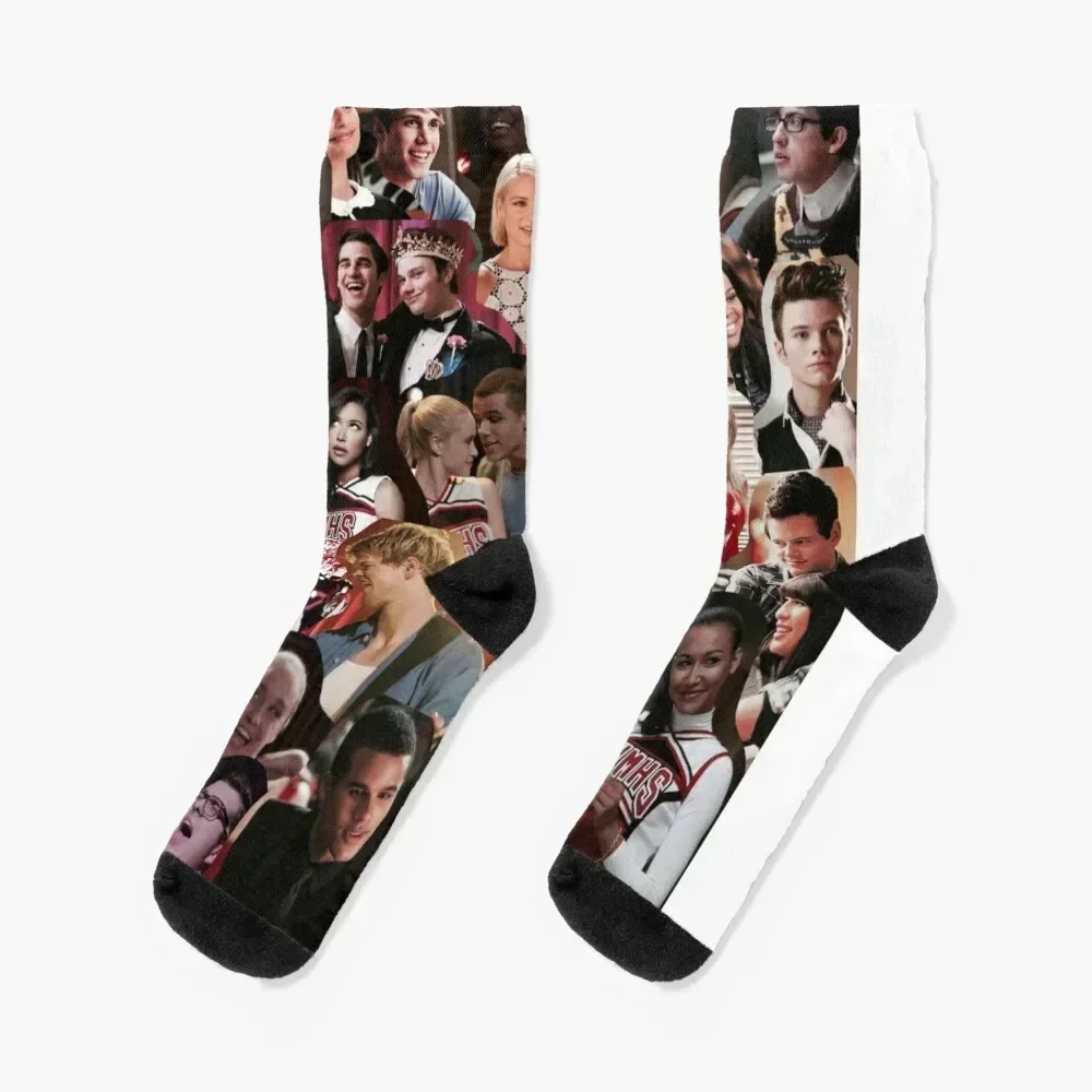 

Glee Collage Socks cool valentine gift ideas Men Socks Women's