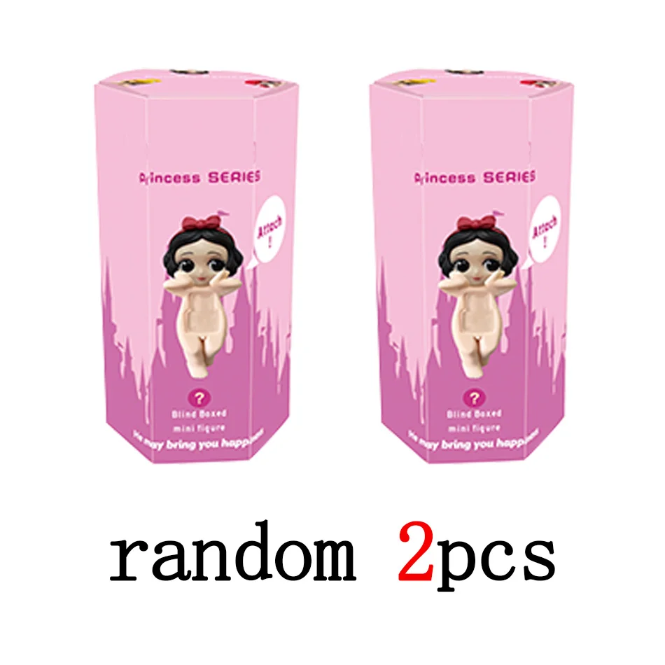 S 엔젤 피규어 프린세스 시리즈 블라인드 박스 귀여운 모델 컬렉션 장식품 애니메이션 인형 크리스마스 선물 어린이 장난감