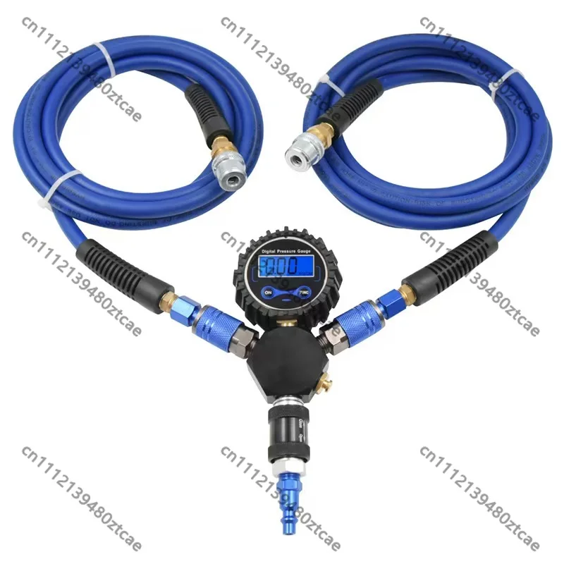 Universal Multi Way Hose Tire Inflate Deflator, Air Up Down Pressure Control System for Offroad Vehicle Tire Adjustment