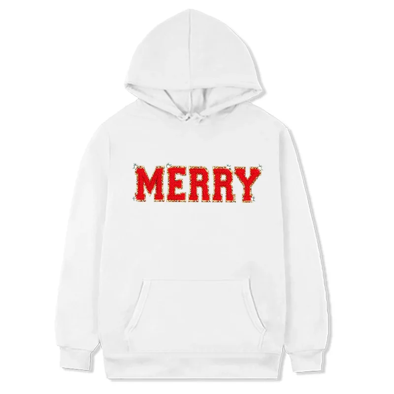 Christmas Sweatshirt Merry Christmas Winter Clothes Women Aesthetic Cute Winter Hoodie Christmas Shirt for Women m