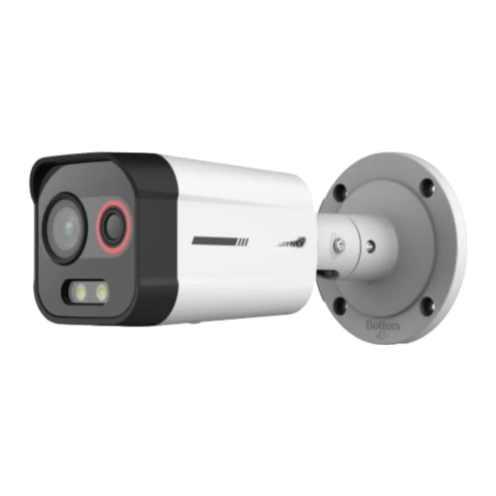 Thermal & Optical Bi-spectrum Network Bullet Camera DS-2TD2608-2/QA/FP 4MP Thermal 96 * 72 12VDC IP67