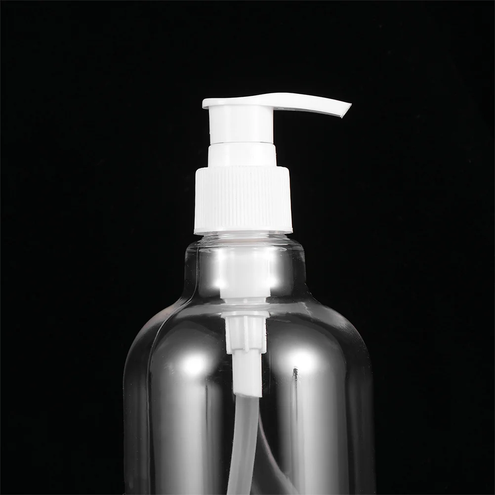8 مجموعة 500 مللي زجاجات المضخة القابلة لإعادة الملء موزع شامبو شفاف لتقوم بها بنفسك حاوية غسيل الجسم للصابون السائل زجاجة فارغة
