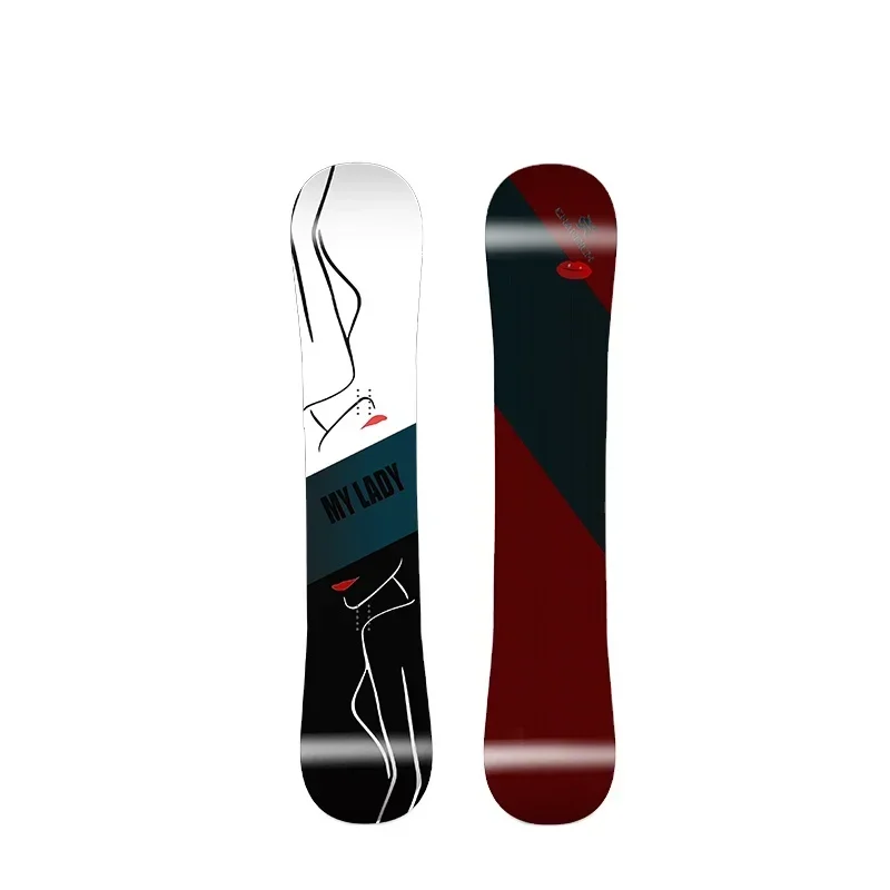 High quality factory direct sale wood core camber winter sport suitable design user defined printing snowboards alpine skis