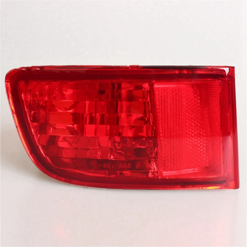 Rear Bumper Reflector Light For Toyota Land Cruiser Prado 120 2003-2009 Tail Stop Brake Lamp Without Bulb Turn Signal