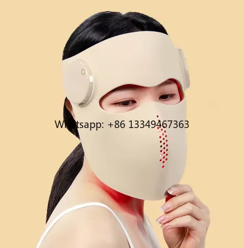 

TJ-LM017 Портативная полнолицевая LED-маска для красоты из пищевого силикона, осветляющая, для лифтинга и омоложения кожи, 6 месяцев гарантии (Великобритания)