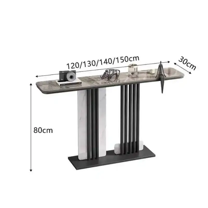 

Entryways Minimalist Beauty Console Table Trendy Glam Aesthetic Console Table Marble Modern Tisch Wohnzimer Home Furniture