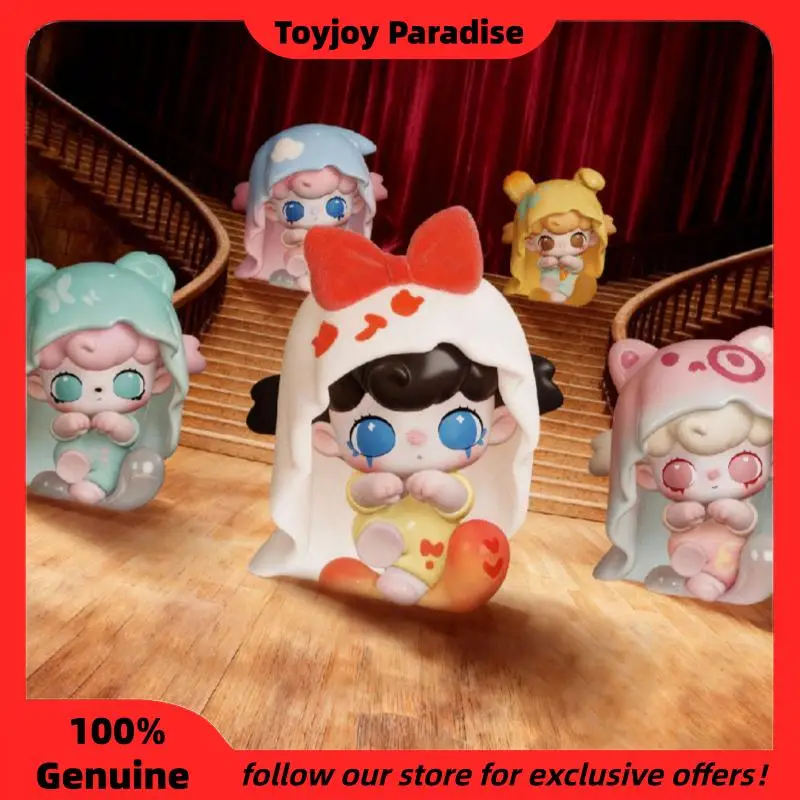 

New Lulumi Half Sugar Ball Series Blind Box Cute Q Version Mini Dolls Collectible Figure Decoration Toy Mystery Box As Gifts