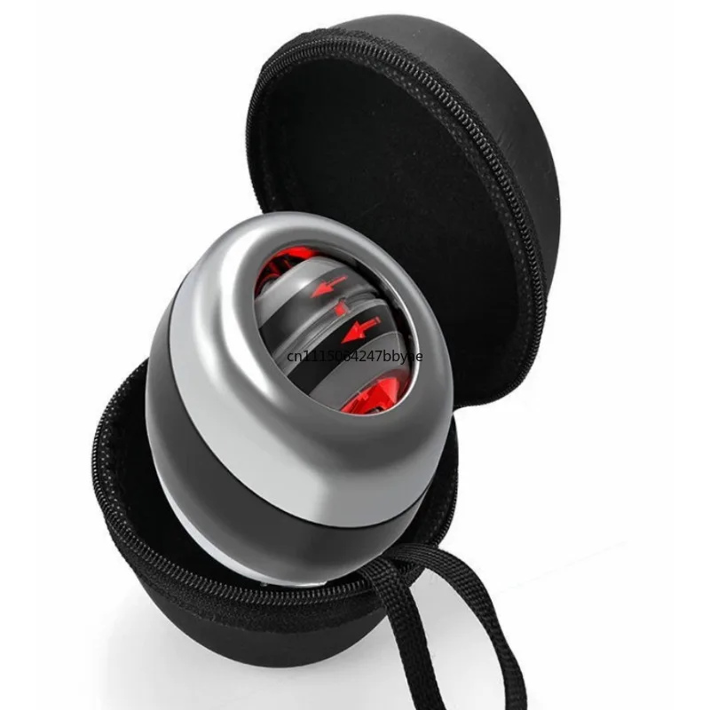 Metal Self-starting Wrist Gyroscope, Grip Strength Ball for Arm Muscle Training, Portable Sports Fitness Equipment