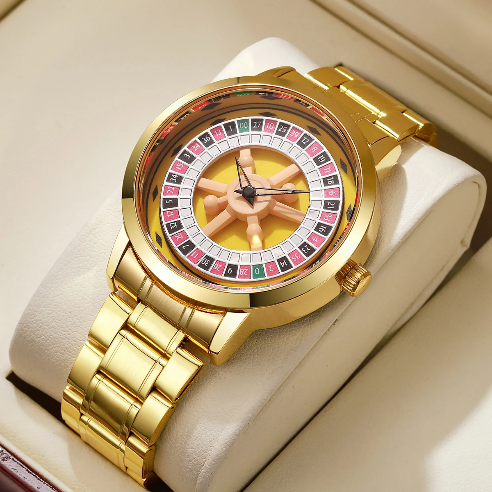 Luxury Watch Unique - Мужские кварцевые часы с уникальным циферблатом