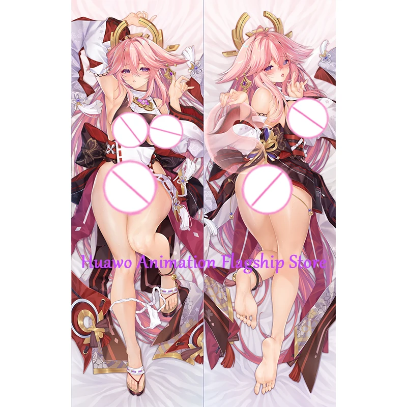 

Наволочка для подушки Dakimakura из аниме Guuji Yae двухсторонняя наволочка для подушки с двусторонним принтом рождественские подарки