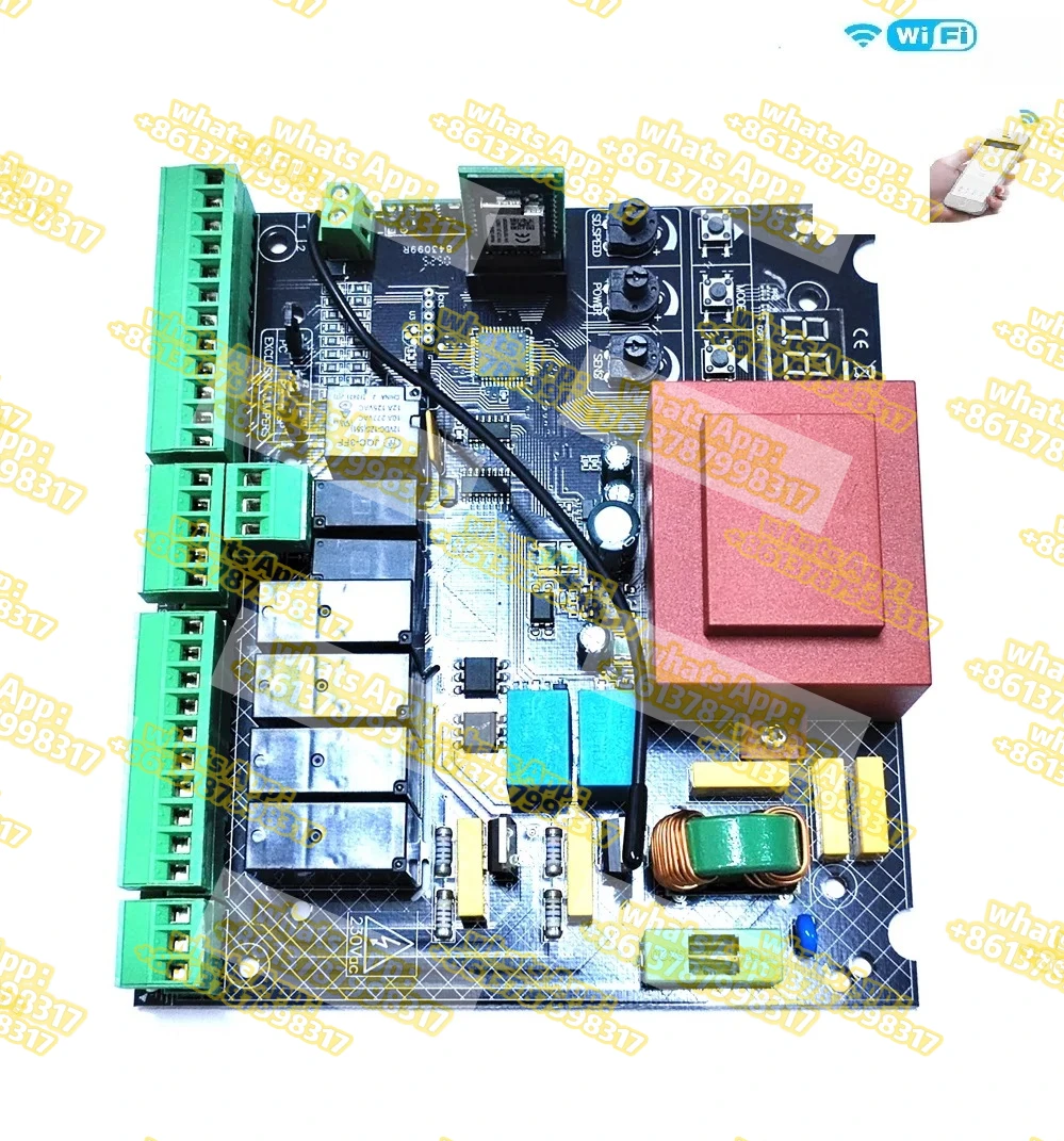 Tuya app wifi 110V&220VAC automatic swing gate opener AC motor control unit PCB controller circuit board electronic plate card