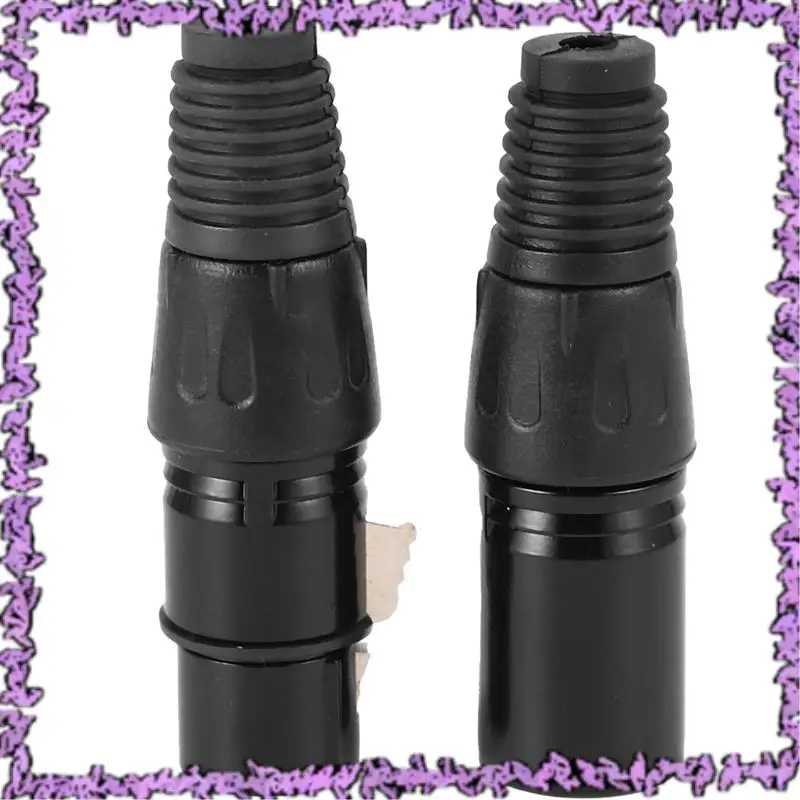 

SCLL-80Pcs 3-контактный Xlr удлинительный кабель для микрофона «папа-мама» микрофонные кабели разъем аудио разъем для микрофона адаптер аудиоразъема