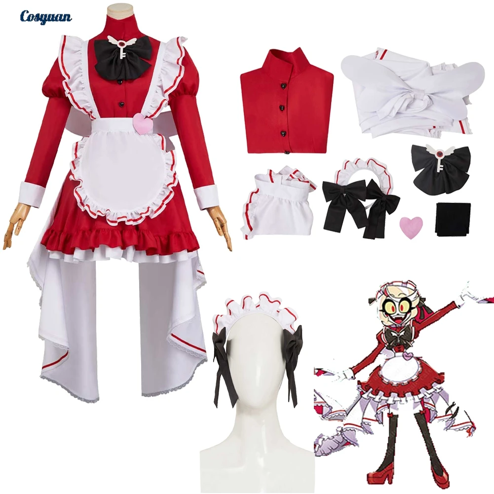 

TV Hell Inn Косплей Чарли Морнингстар платья одежда для женщин взрослые вечерние маскировка костюм на Хэллоуин карнавальные наряды костюмы