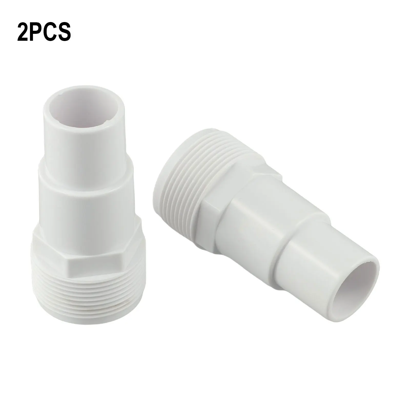 

Адаптер для шланга фильтра-насоса для бассейна, резьба 1 1/4-1 1/2 дюйма, фитинг 1,5 дюйма, ПВХ, 417-6060, запчасть для робота-пылесоса