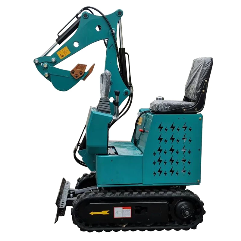 تسليم سريع حفارة صغيرة 0.9 طن حفارة هيدروليكية جديدة مع أكياس حفارة زاحفة مع المرفقات