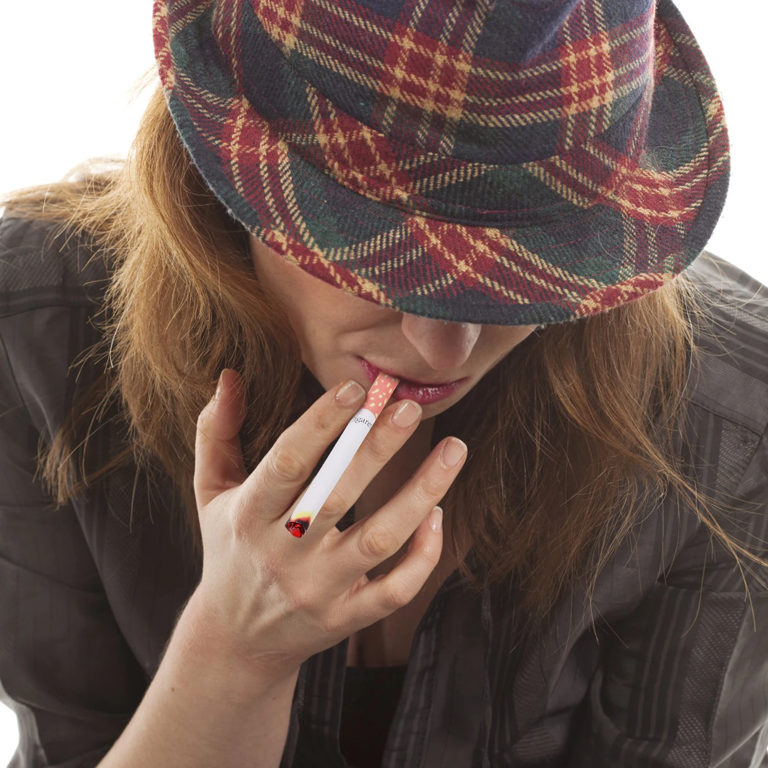 Jouets de farce uniques, produits de farce drôles, paquet de deux fausses cigarettes, cadeaux neufs