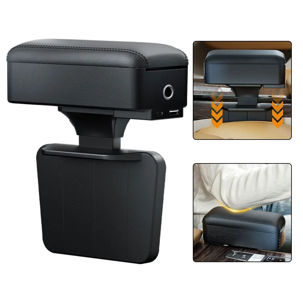 

Interior Accessories Car Armrest Charging Port, Cup Holder, Center Console Storage Box Interior Parts