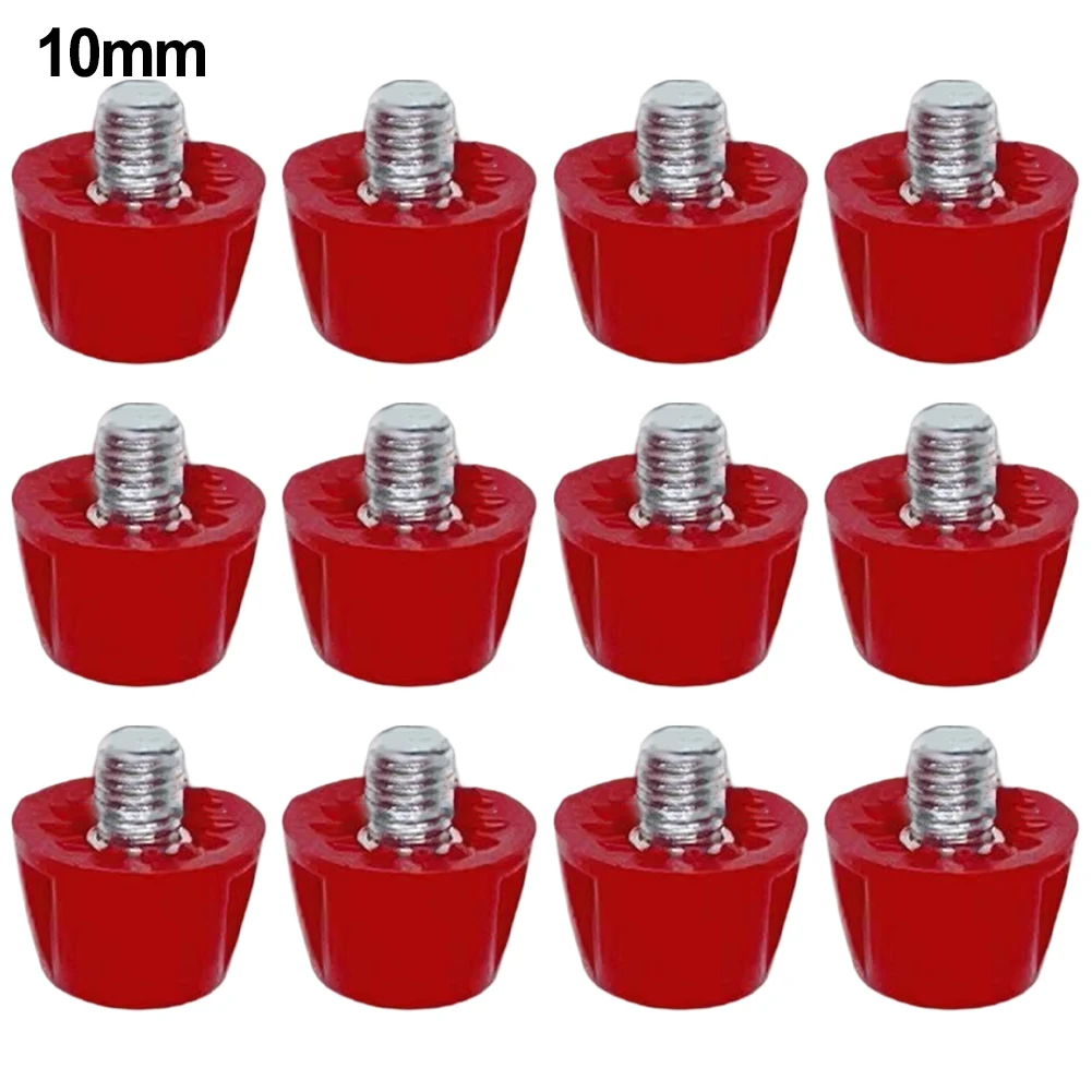 

Football Shoe Nail Replacement Set with Twelve Plastic Spikes Designed Specifically for Optimal Performance During Play