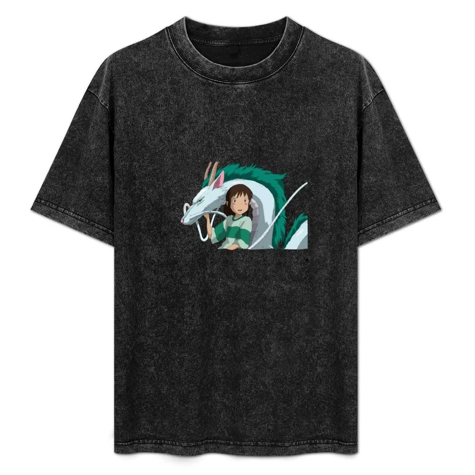 

A girl and her dragon T-Shirt Work Utility Casual Tee Shirt