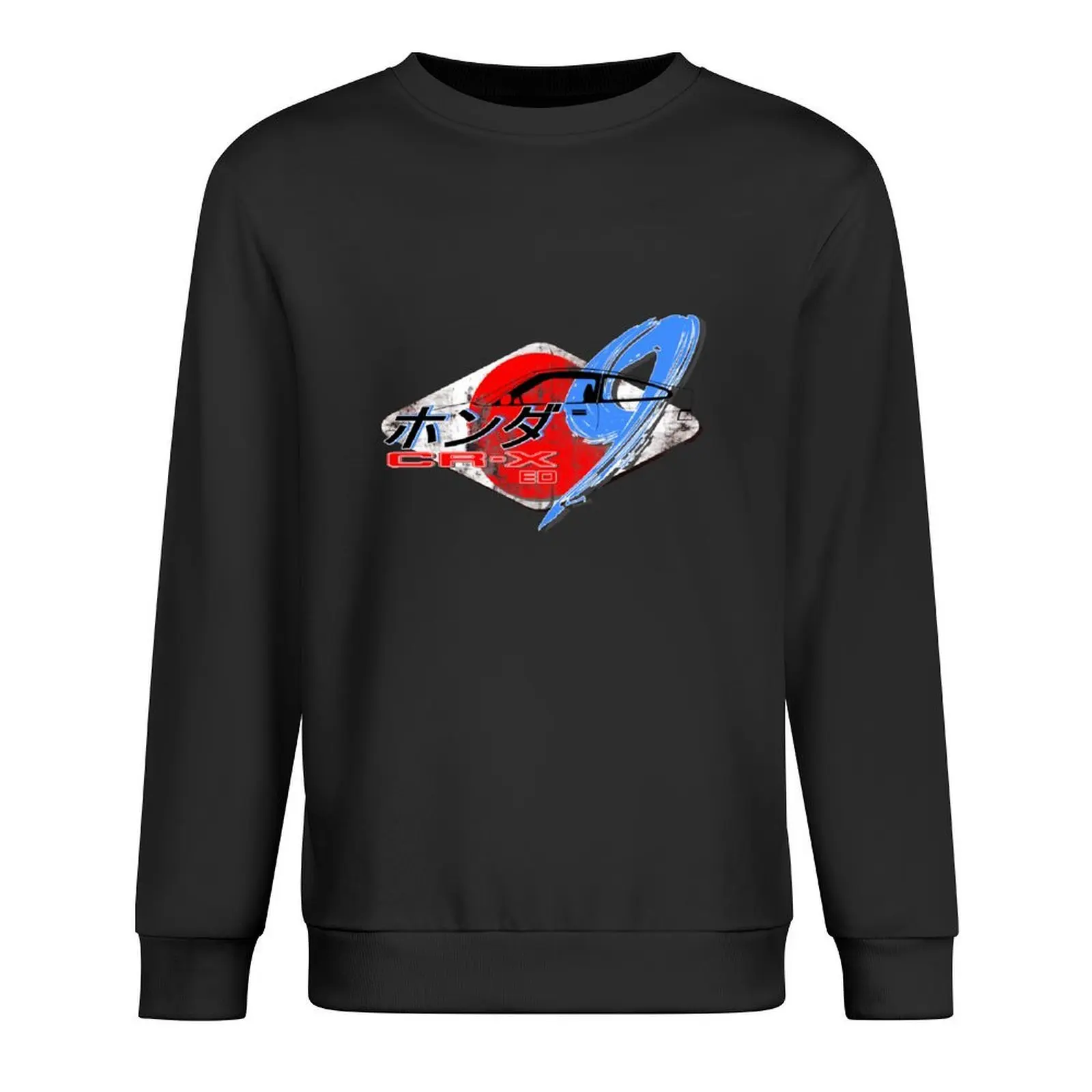 

JDM CR-X ED9 Pullover men's clothing fashion men tracksuit men korean style clothes oversize sweatshirts