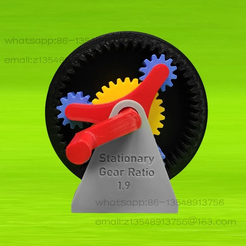 Planetary gear set mechanism Automotive gearbox Transmission machinery Teaching aids 3D printing