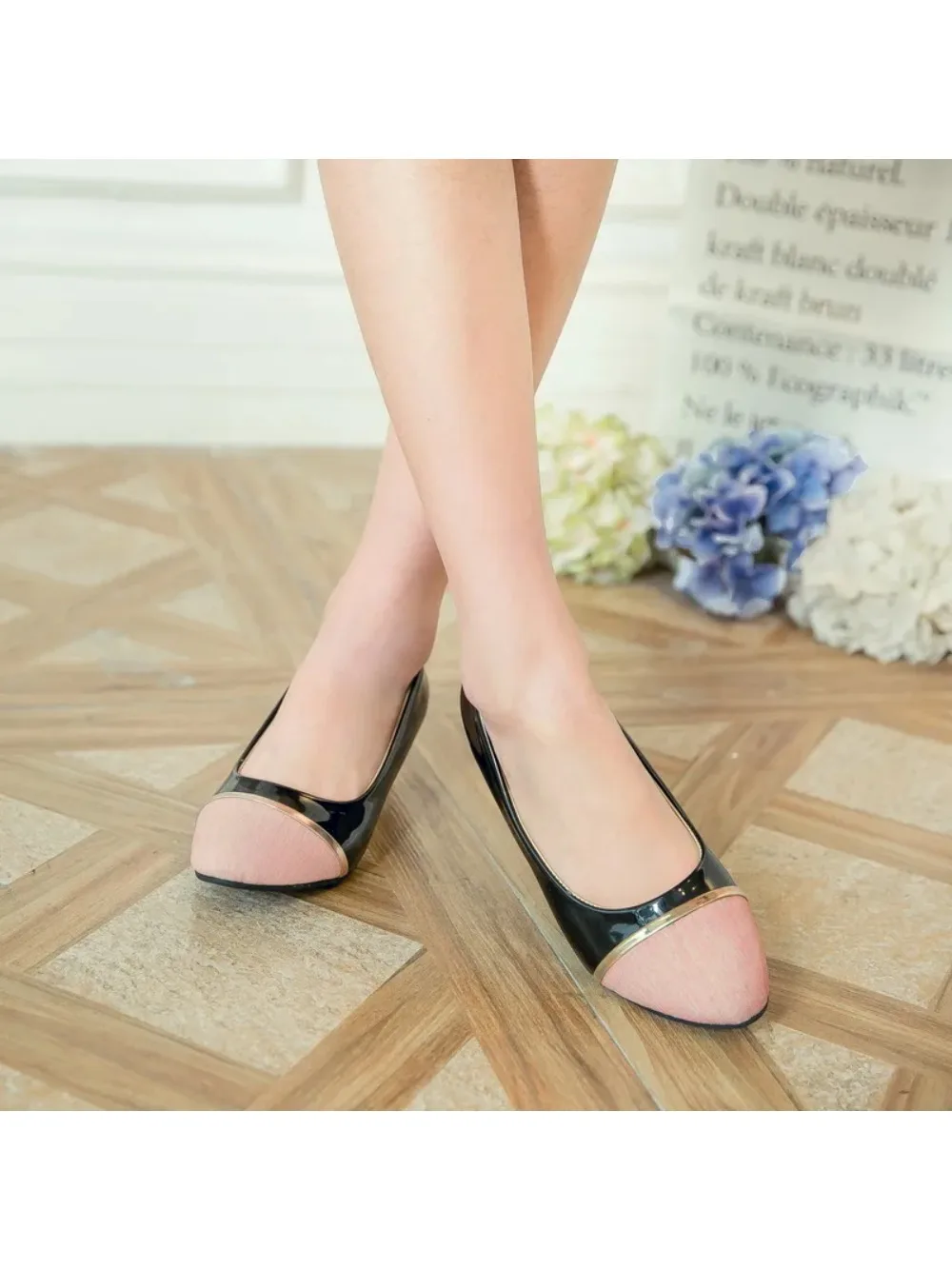 LANYUXUAN Big size 29-52 Ladies Woman Women Flats Boat Zapatos spring Summer autumn winter Style  Chaussure Homme Shoes 8012