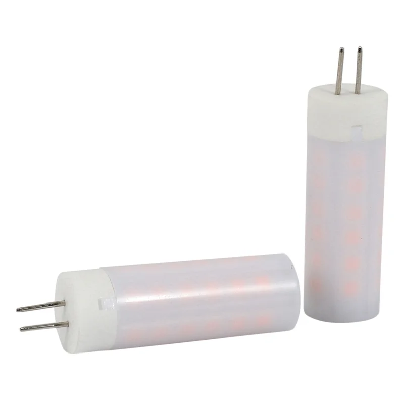 

AA81-4Pcs 3W 230Lm G4 Светодиодные кукурузные фонари 36 светодиодов SMD 2835 с эффектом пламени Теплый белый DC 12 В (теплый белый, 12 В постоянного тока)