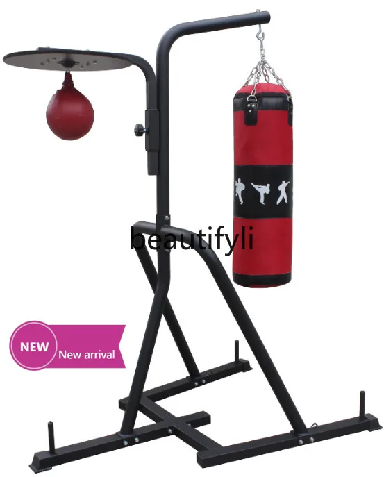 

Multifunctional boxing sandbag, speed ball sandbag rack, Sanda, indoor double-column boxing rack