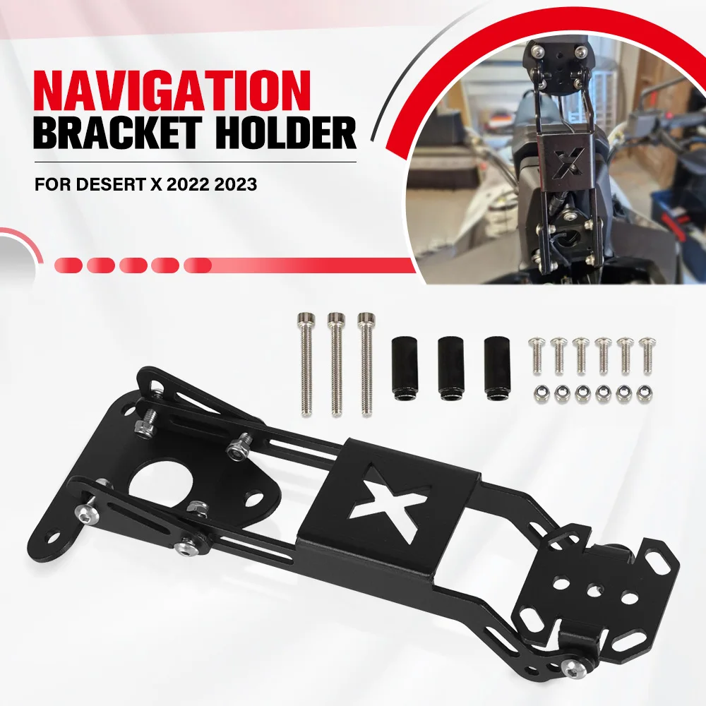 

For Ducati Desert X 2022 2023 Desert-X Motorcycle Utility And GPS NAV Mount Navigation GPS Support Mount Bracket Holder Support