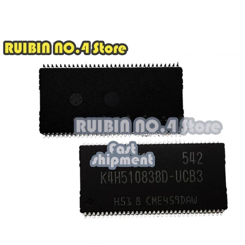 10pcs/lot K4H510838C-UCB3 K4H510838D-UCB3 K4S561632C-TB75 K4S561632C-TC75 K4S561632E-UC75 flash memory chips