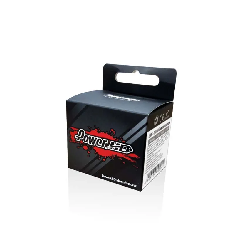 PowerHD LW30MG Fully Waterproof Metal Gear High Torque Servo for RC Crawler, Monster Truck and Robot