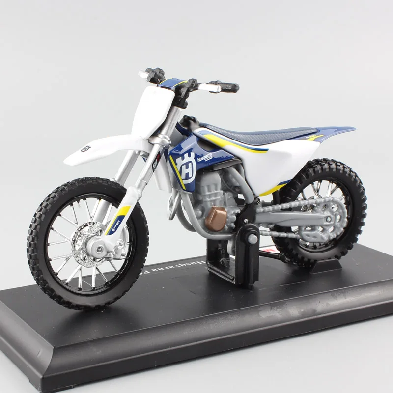 1/18 Scale Maisto FC 450 Motorcycle Diecasts & Toy Vehicles Off Road Dirt Rider Bike Model Motocross Replicas  Blue Collection